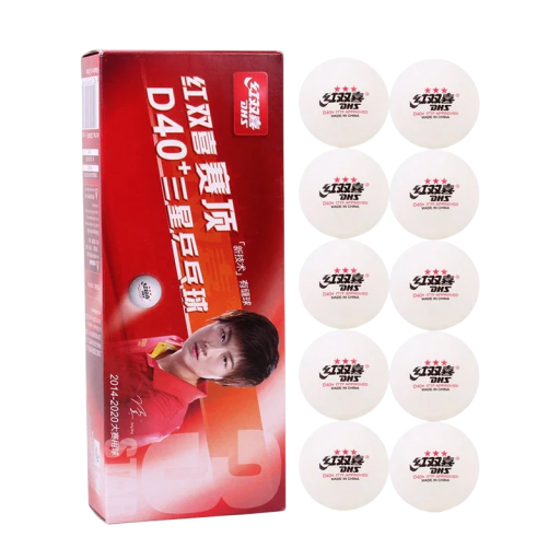 Tischtennisbälle 10 Stück 40 mm Trainingspingpongbälle ABS Kunststoff Robuste leichte Bälle für Freizeit- und Profispiel