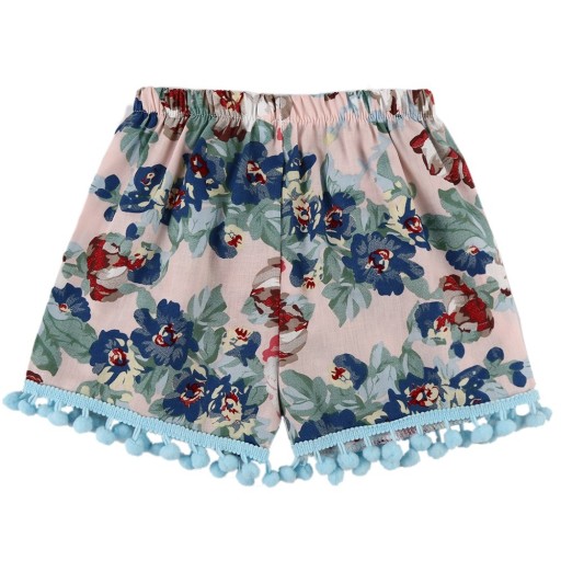 Tjejshorts med fransar J1286