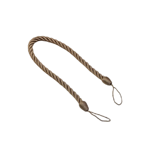 Tkané závěsné úvazy dekorativní šňůra 70 cm polyester textilní úchyt pro stažení závěsů a záclon v interiéru