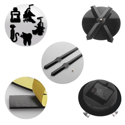 Τοίχου αυτοκόλλητο ρολόι G1704