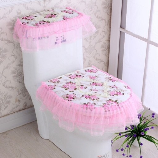 Toilet Seat Cover Set 3 pcs