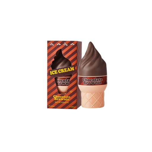 Toiletvand Chocolate Brownie chokolade duft chokolade karamel vanilje og kaffe 100 ml spray isflaske til daglig brug og som gave
