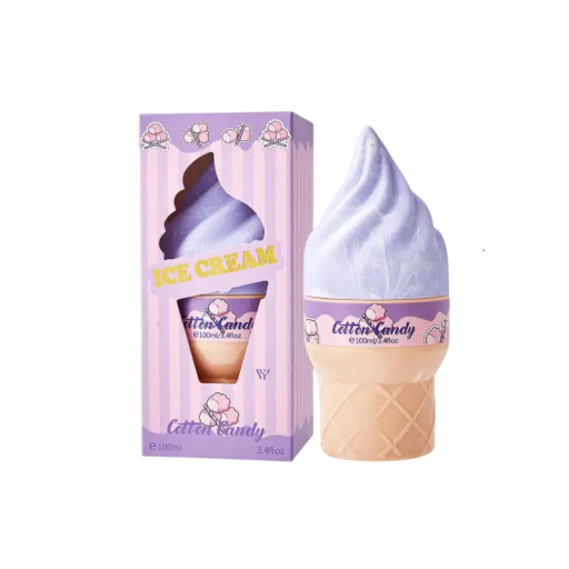 Toiletvand Cotton Candy frugtagtig duft jordbær hindbær fresia vanilje og moskus 100 ml spray isflaske til daglig brug og som gave