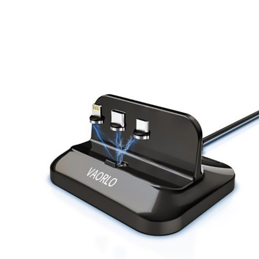 Töltőállvány Micro USB / Lightning / USB-C számára