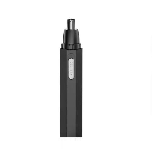 Tondeuse électrique pour poils de nez et d'oreilles Tondeuse rechargeable sécurisée pour nez Épilation des poils de nez et d'oreilles 13 x 2,5 x 2,5 cm