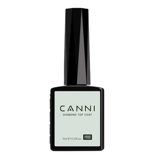 Top Coat Gel Nagellack 9 ml UV LED härtbar Diamant Hochglanz Kratzfest HEMA FREI