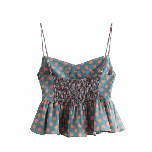 Top da donna con pois