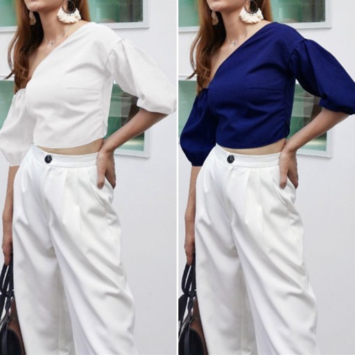 Top da donna con spalla scoperta B201