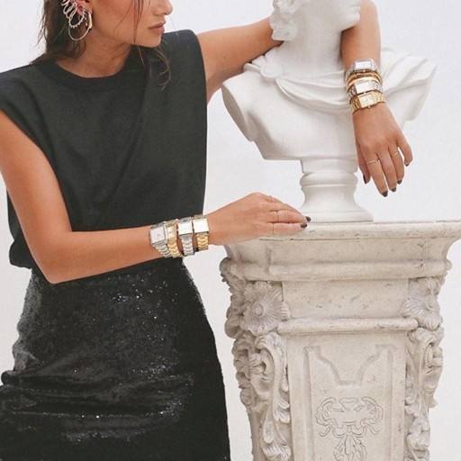 Top Donna Senza Maniche B118