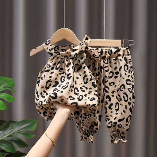 Top e calças para meninas L1325