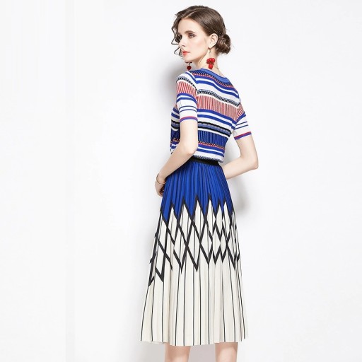 Top e saia de malha para senhora B1276