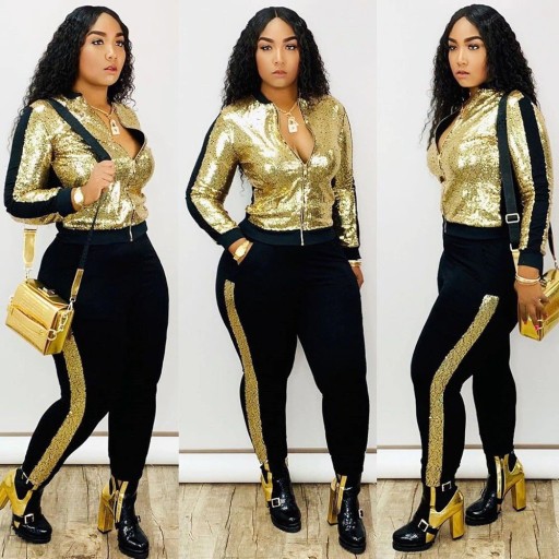 Top et pantalons pour femmes B954