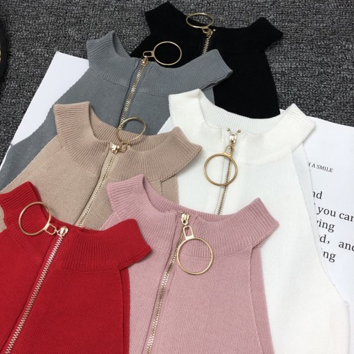 Top feminino com fecho B264