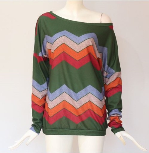 Top feminino com padrão A220