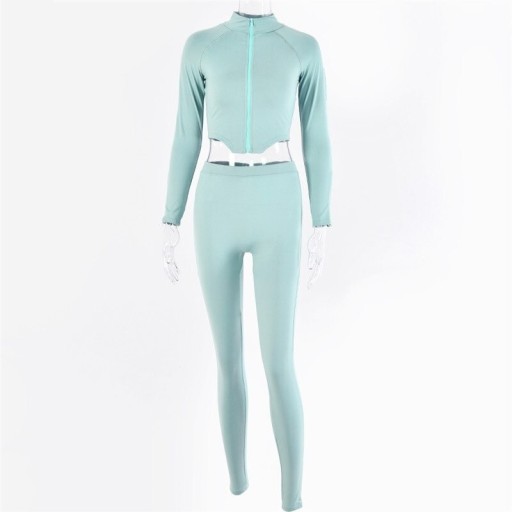 Top femme à manches longues et leggings B936