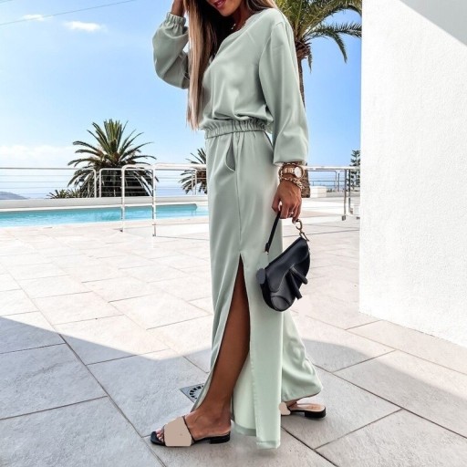 Top femme à manches longues et pantalons B1193