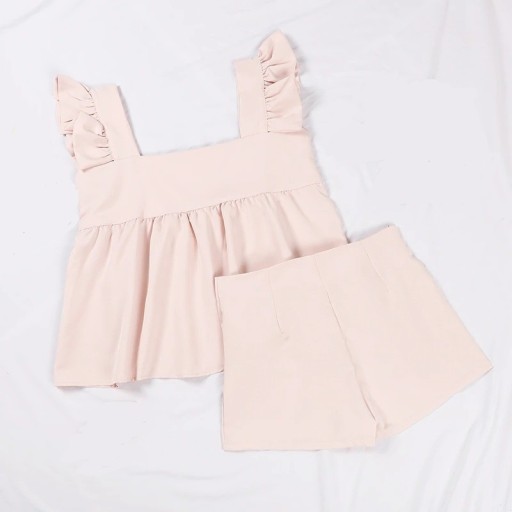 Top y shorts mujer B1201