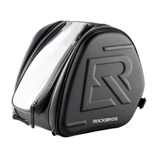 Torba motocyklowa na zbiornik 14 l 28 × 25,5 × 27 cm czarna kompaktowa torba podróżna na skuter i motocykl do przechowywania rzeczy