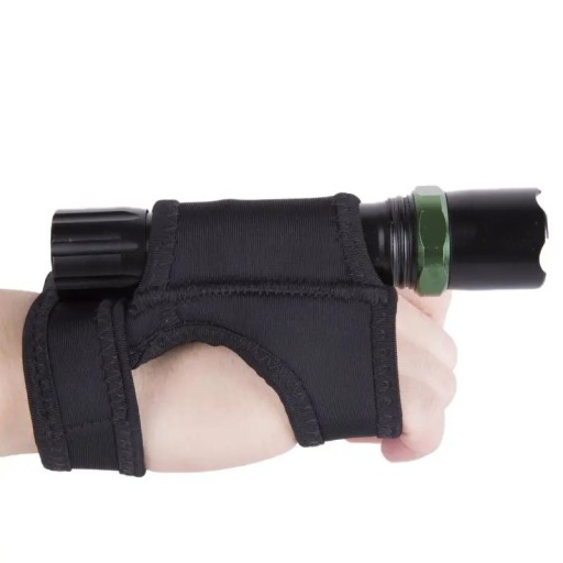 Torch Holder for Diving 30 x 29 x 12.5 cm Universal Size Nylon Wrist Strap Glove Grip for Diving Light