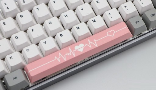 Touche de barre d'espace interchangeable avec impression