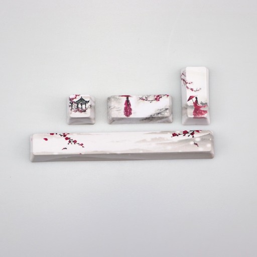 Touches interchangeables avec motif japonais