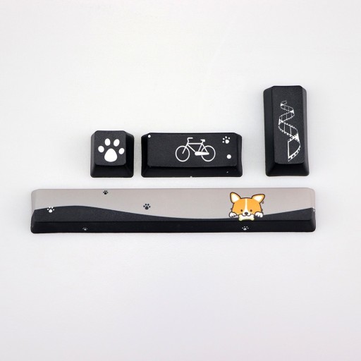 Touches interchangeables avec un chien