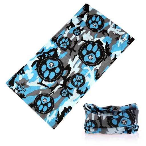 Tour de cou avec motif camouflage