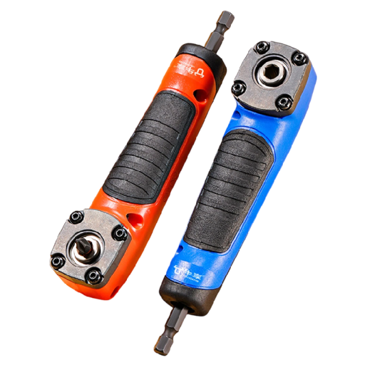 Tournevis magnétique d'angle 15 cm Adaptateur angulaire pour perceuses Embout prolongé pour travailler dans des espaces restreints