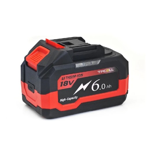 TPCELL 21V 6Ah Li-ion Battery Replacement for Makita 18V LXT BL1850 BL1840 with BMS Powerful Battery PC+FB for Drills and Power Tools