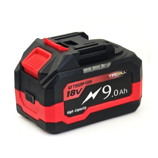 TPCELL 21V 9Ah Li-ion μπαταρία αντικατάστασης για Makita 18V LXT BL1850 BL1840 με BMS Ικανός συσσωρευτής PC+FB για κατσαβίδια και ηλεκτρικά εργαλεία
