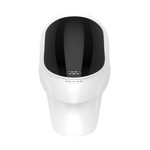 Trådløs LED maske til ansigt og hals 7 farver fotonterapi 600 mAh 5 W DC 5V/1A til hudfornyelse