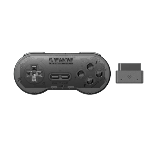 Trådlös SNES/SFC Gamepad med 180 mAh-mottagare, 14,4 x 6,5 x 2,3 cm