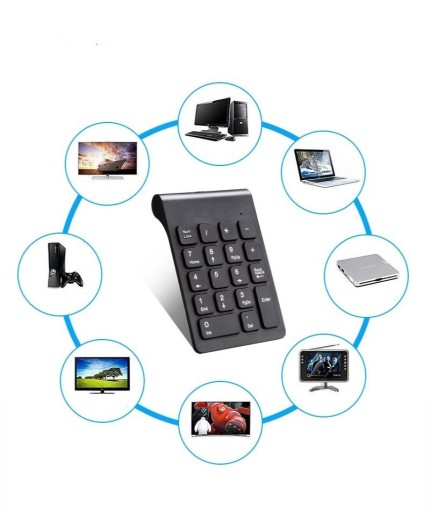 Trådløst numerisk tastatur