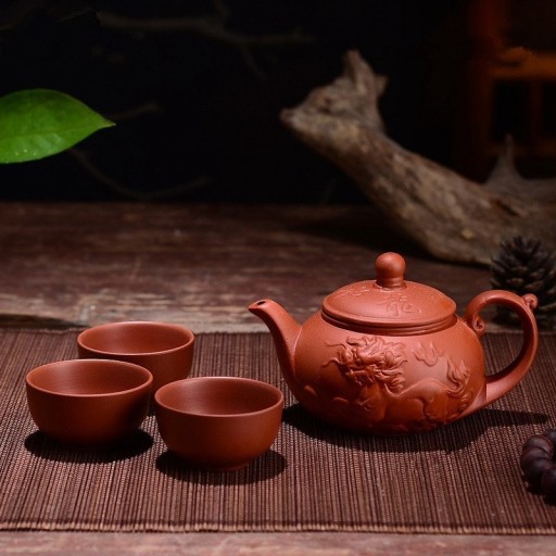 Tradycyjny chiński zestaw do herbaty 4 szt