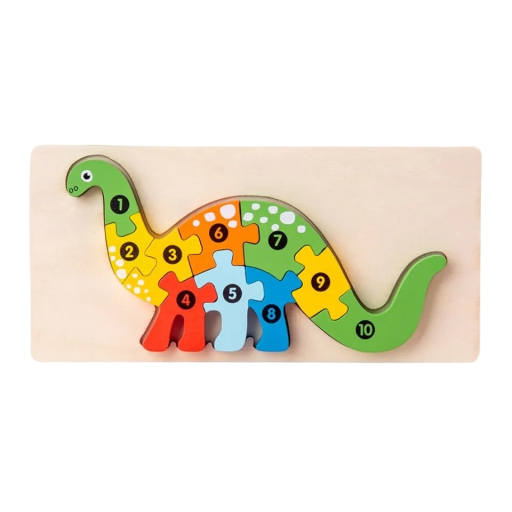 Træfoldbar dinosaur