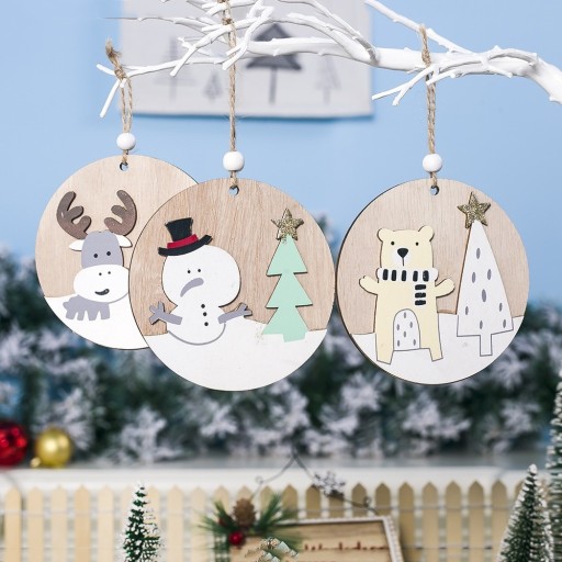 Træjulepynt