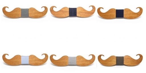Träfluga i form av mustasch J648