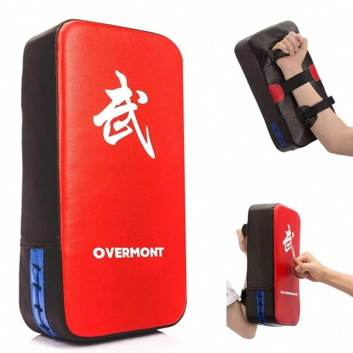 Training Shield for Strikes and Kicks Made of Premium Artificial Leather Target Block for Boxing, Taekwondo and Kickboxing with Shock-Absorbing Padding