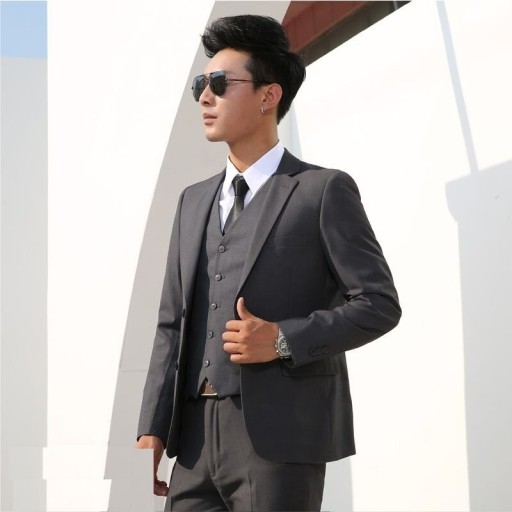 Traje y chaleco de hombre