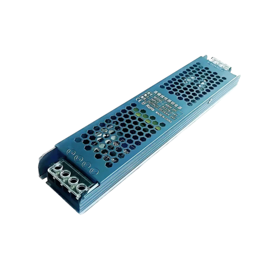 Transformador de alimentação LED ultra fino 400W 33,3A DC12V com caixa de alumínio 239x50x24mm Fonte de alimentação comutável AC176-264V