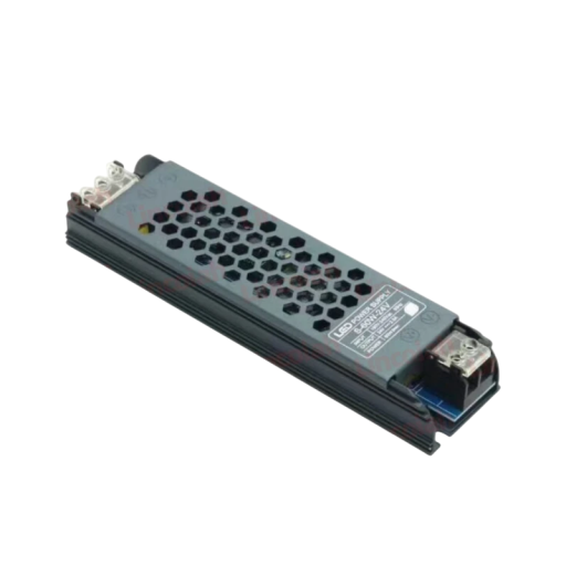 Transformátor LED osvetlenia 12V DC 60W AC 190–240V 50Hz Hliníkové puzdro Medené jadro Zdroj napájania 143x35x22mm