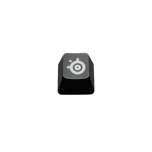 Transparante keycap met SteelSeries-logo voor mechanisch toetsenbord ABS OEM R4 zwarte keycap vervangend voor gaming setup