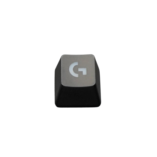 Transparante toetskap met de letter G voor mechanisch toetsenbord ABS OEM R4 zwarte keycap vervangende toets voor gaming setup