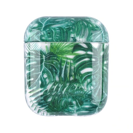 Transparent fodral med tryck för Apple Airpods 1/2 fodral