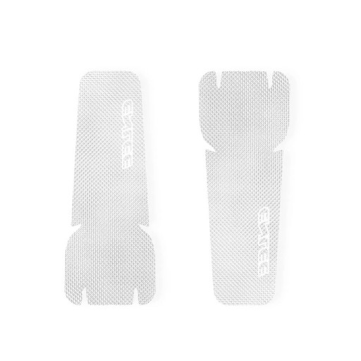 Transparent skyddande cykeldekal 14 x 5,5 x 3,8 cm PVC-folie för styre och ram Vattentät dekal Reptålig Universalstorlek