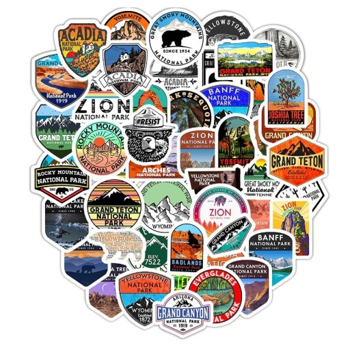 Travel Stickers 50 pcs E275
