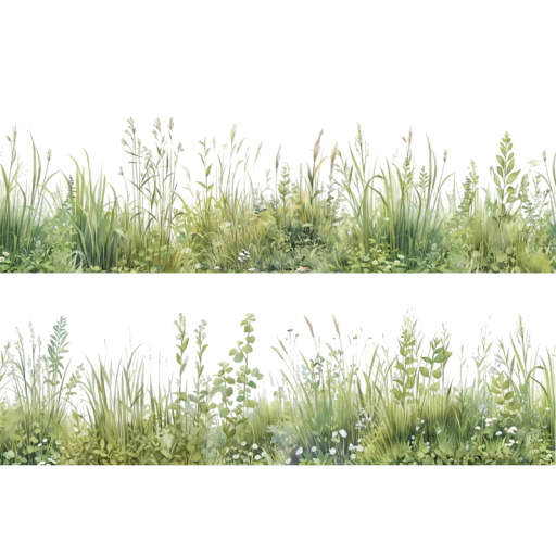 Trávníková páska s travnatým motivem 5 cm x 2 m PET zelená pro dekoraci rostlin květináčů scrapbook tvoření a balení