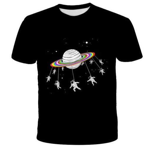 Tricou băiat cu astronaut