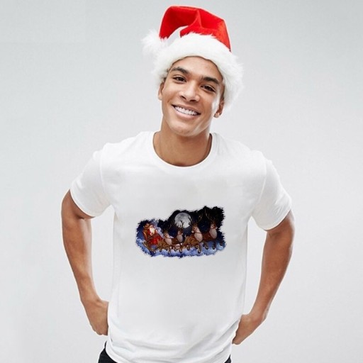 Tricou de Crăciun pentru bărbați T2321
