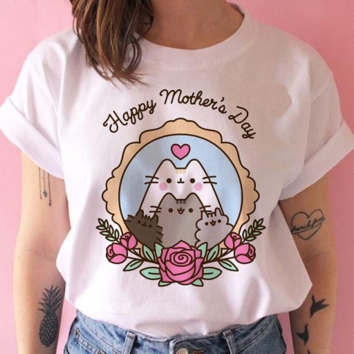 Tricou de damă cu imprimeu A218